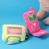 Cellphone Shape Dog Squeaky Toy Bite Resistant Pet Plush Doll Chew Toy Puppy Sound Toy  Training