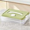 Home Multi-Layer Dumpling Box, Frozen Dumpling Special Kitchen Refrigerator Storage Box, Fresh-Keeping Box With Timer Function