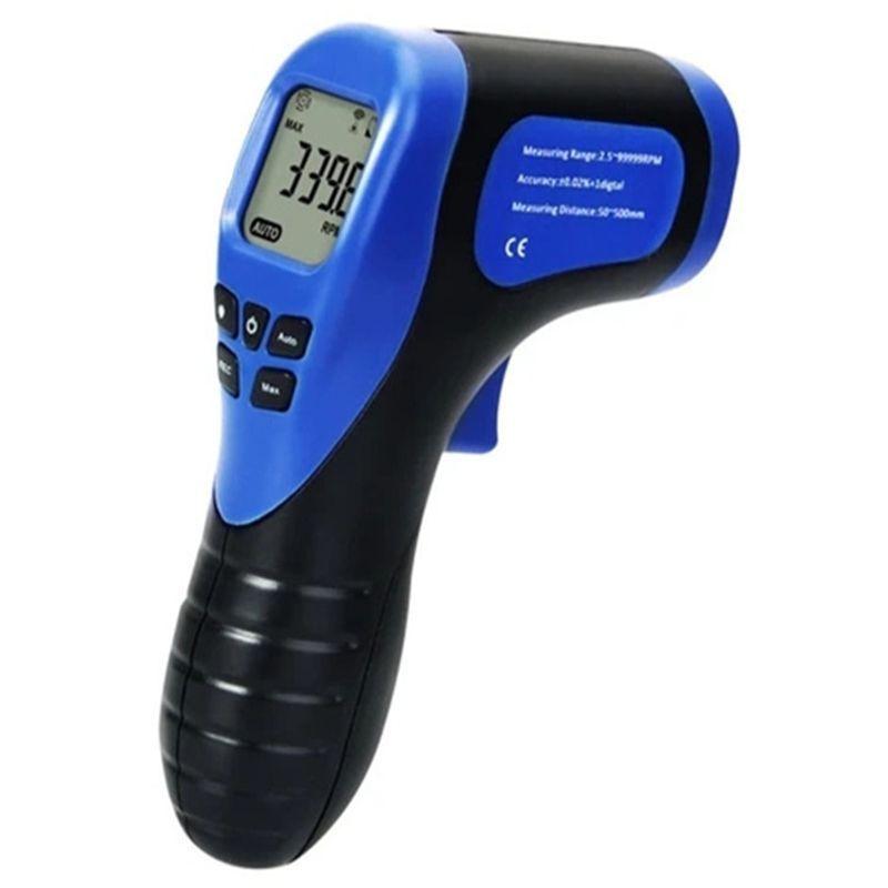 A16P-Speed RPM Meter Gauge Non Contact Tachometer, RPM Digital Accuracy, Backlight,Data Hold Function