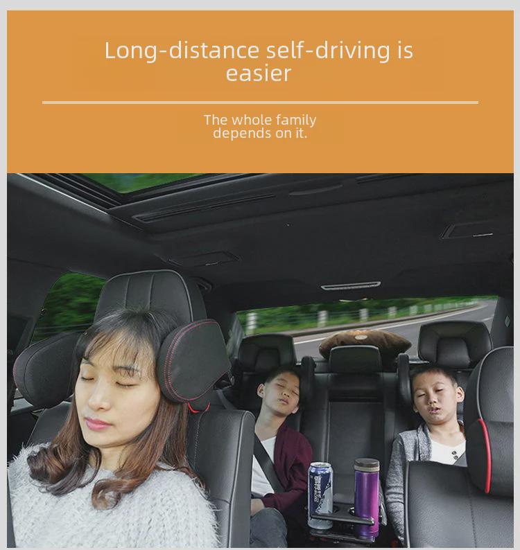 Children’s Car Side Headrest U-Shaped Neck Pillow for Cross-Border Automotive Use