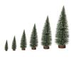 Mini Pine Christmas Tree Artificial Tabletop Decorations Festival Plastic Miniature Trees 2026 New Year Decorations for Xmas