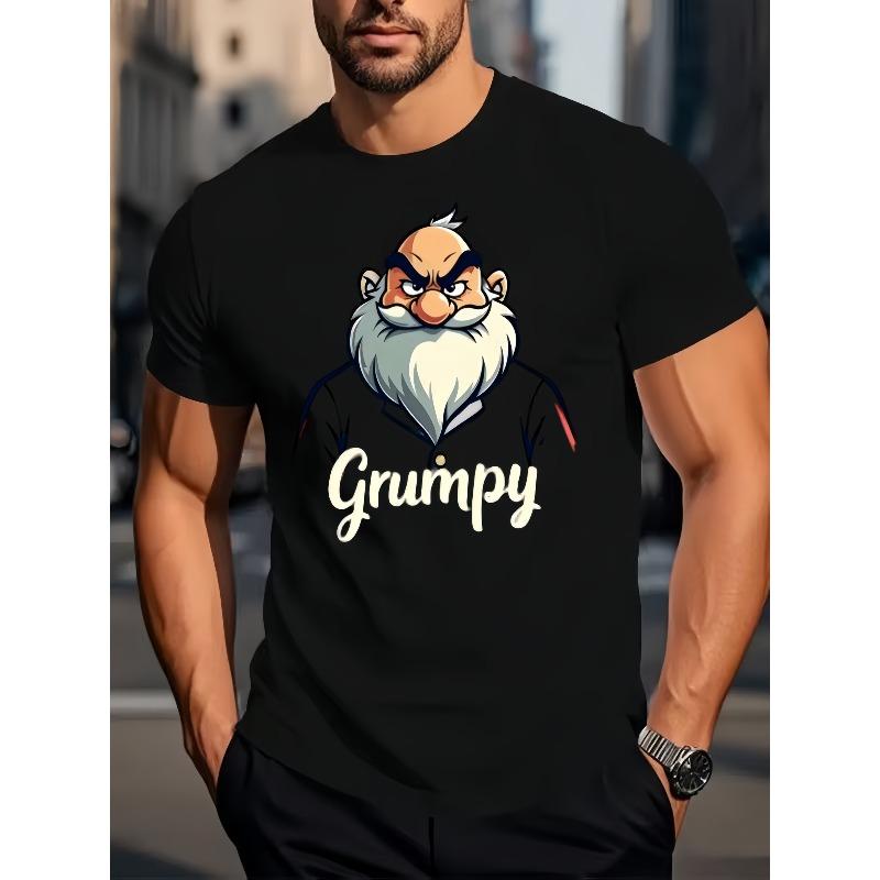 European Size Men'S Casual Sports Fashion Short-Sleeve Shirt for Fitness And Outdoor Activities, Featuring Trendy 2D Print Designs.