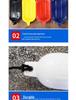 Inflatable Marine Yacht PVC Fender Buoy Anti-Collision Bumper Pad