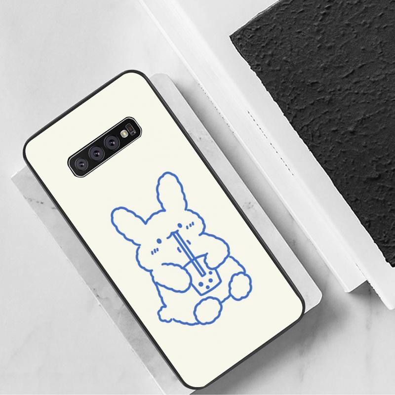 Cute Stick Illustration Phone Case For Samsung Galaxy S7 Edge Plus S9 S20Plus S20ULTRA S10lite S225G S10 Case
