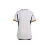 Adidas Letter Stripe Printed Short Sleeve Soccer Jersey Women Jersey White IB0016