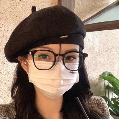 Woolen Painter Hat Female Spring and Autumn British Trendy New Versatile Internet Celebrity Face Little Beret