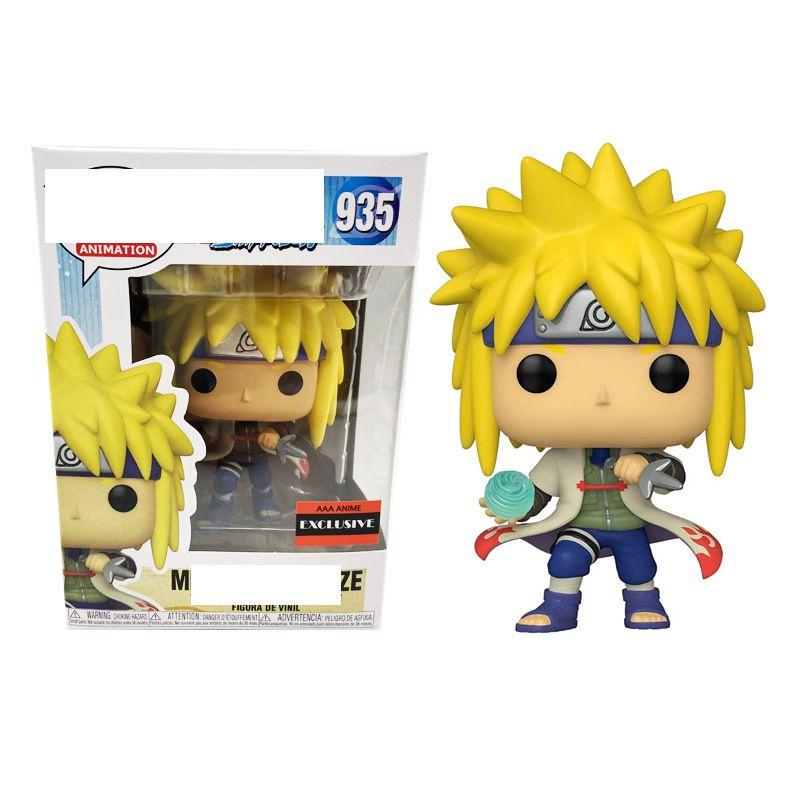 Hochwertige Pop Trans Naruto Actionfigur Spielzeug mit Sasuke und Kakashi