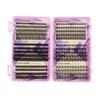 False Eyelash Extension Set, Single Cluster Of 433 Clusters Of 10-18Mm Length Mixed Eyelashes