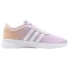 Adidas  Lite Racer Purple Orange Women Sneakers White FX3976
