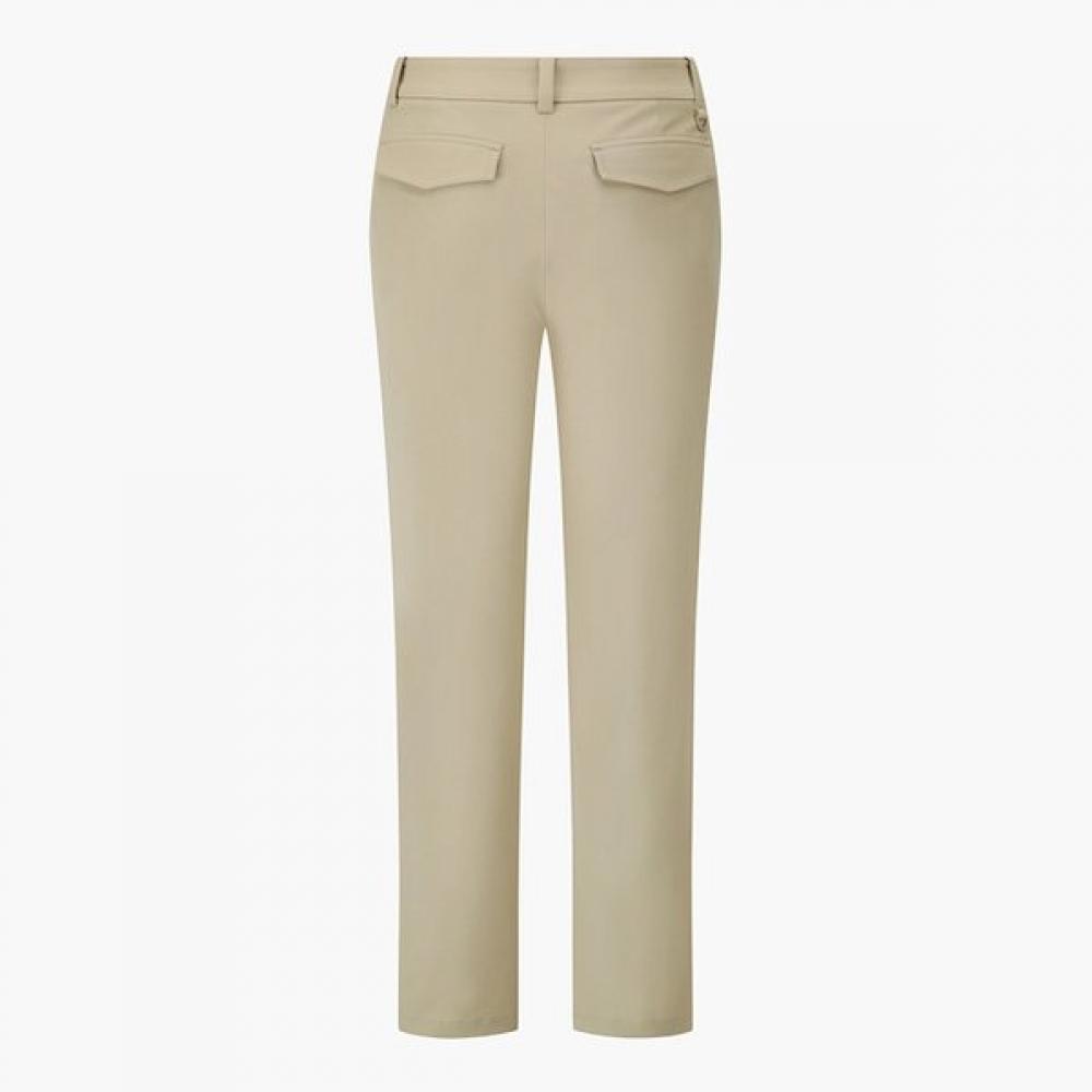 MunSingwear Women S Pintuck Straight pantS Beige Mq322lpt82