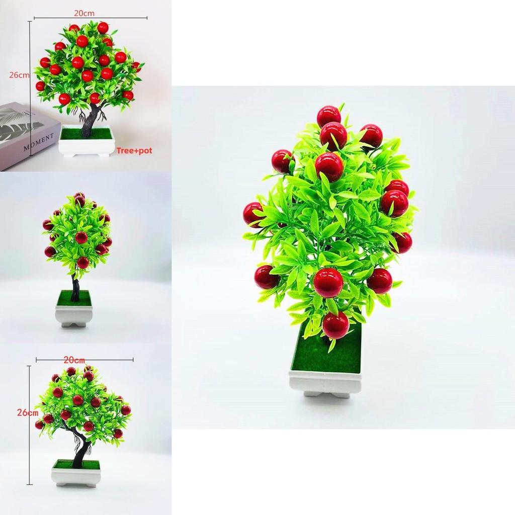 Cherries Artificial Fruit Plant With Plastic Material For Home Decor And Indoor Landscaping