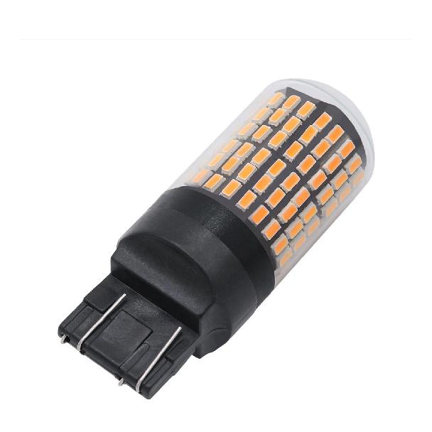 2025 Update Amber 7443 7440 T20 LED CANBUS 144SMD Car Turn Signal Light Parking Lamp BulbTurn Signal 2