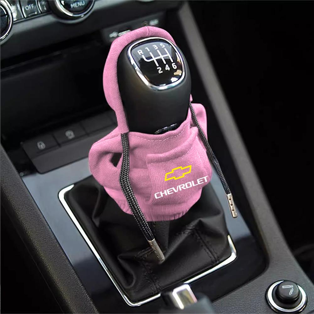 Universal Hoodie Car Gear Car Shift Lever Cover Change Lever Sweatshirt Gearshift Cover for Chevrolet Cruze Captiva Sonic Spark