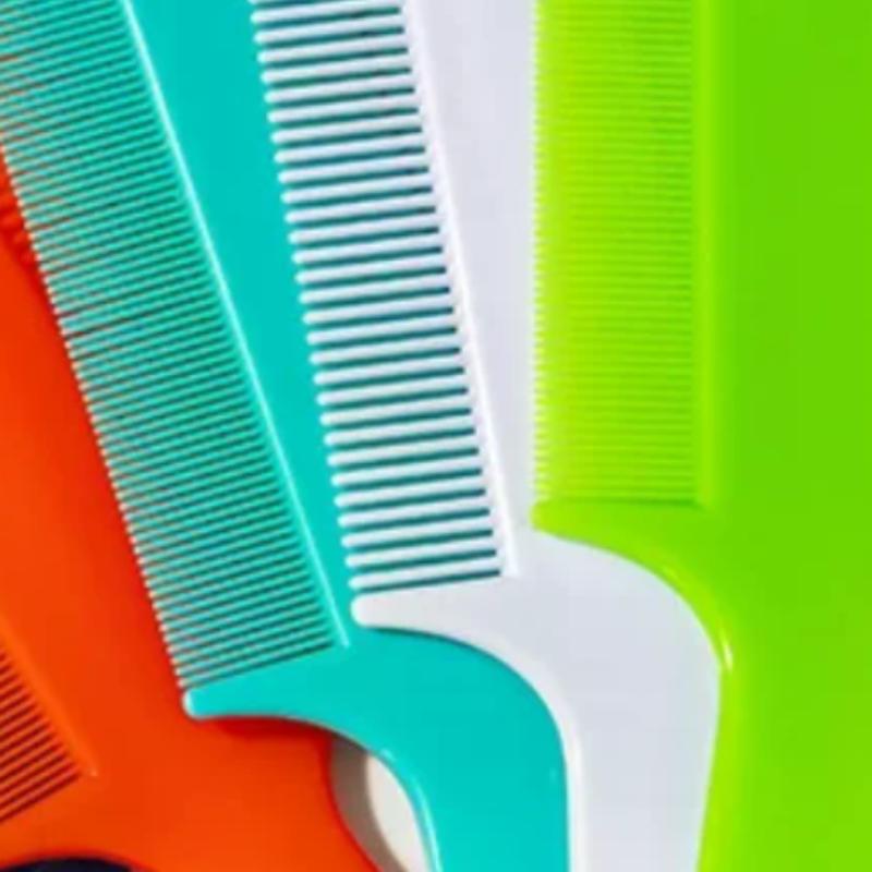 Double Sided Lice Comb Fine Tooth Scalp Massage Comb Professional Flea Removal Grate Ultra-Dense Comb Teeth For Children Pet