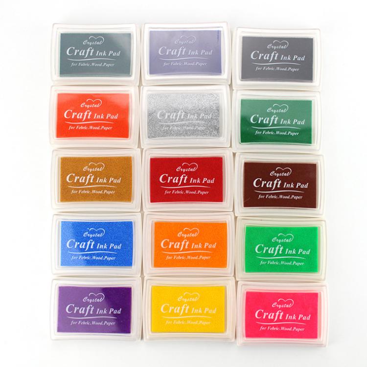 DIY 4-Color Gradient Ink Pad for Stamps and Finger Painting