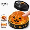 Articole de petrecere sezoniere 1/5 Bucăți Jucărie de stors Găluște Halloween cu Abur, Dovleac Glob Ocular Fantomă Relief pentru Anxietate Craniu Senzorial Fidget pentru Relief