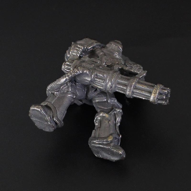 Brass Antique Soldier Model Home Office Desktop Figurine Creative Decoration Trendy Keychain Accessories Small Ornament