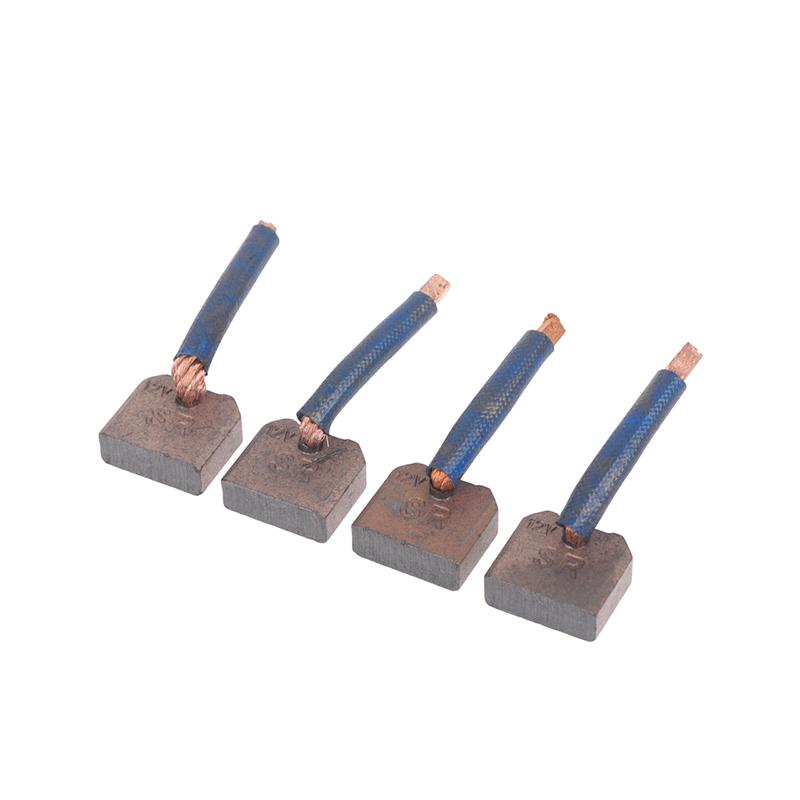 

4Pcs 2519 12V Carbon Brush Agricultural Car Starter Electric Motor Carbon Brush 7X19X17mm
