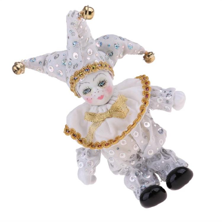 Schönes Dreieck Porzellanpuppen-Ornament für Paare, Freunde oder Heim-Enthusiasten Italienische Liebes-Anhängerpuppen