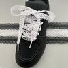 1Pair Black White Shoe Laces Accessorices Lace Flat Shoelace for Sneakers Shoelaces for Women Casual Shoes