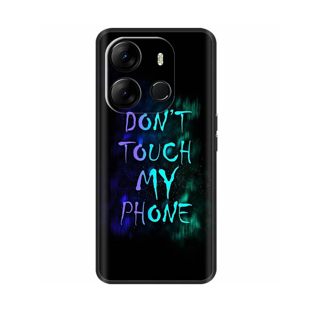 Für Spark Go 2023 Hülle Weiche Schwarze Silikon-Stoßstangenabdeckung Für Tecno Spark Go 2023 BF7n Abdeckung Capa Protect Handyhülle Etui