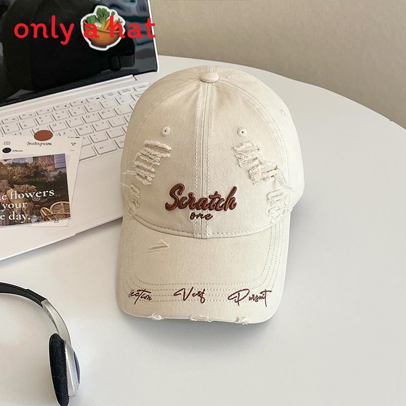 

Summer Sun Protection Baseball Cap For Women With Breathable Cotton Material And Adjustable Fit For Casual Wear бежевий