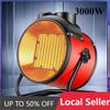 2000W/3000W Ceramic Fan Warmer Industry Portable Ceramic Space Electric Heaters Air Heater Pemanas Kipas Seramik