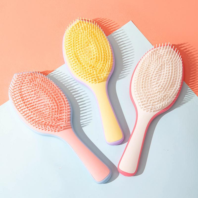1Pcs Detangling Magic Hairbrush Gentle Scalp Massage Comb Soft Anti-Static Grooming Smooth Hair Brush Salon Hair Styling Tools