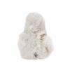 INJOI Plush Animal, Natural Alpaca Fur, Rare, Fluffy, Handmade, Cute, Perfect Gift for Anniversaries and Special Occasions (Penguin, 22cm, Gray,