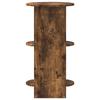 Side Cabinet Smoked Oak 40 x 40 x 75 cm Particleboard