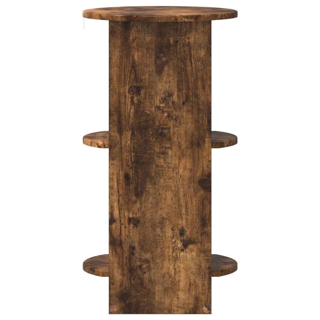 Side Cabinet Smoked Oak 40 x 40 x 75 cm Particleboard