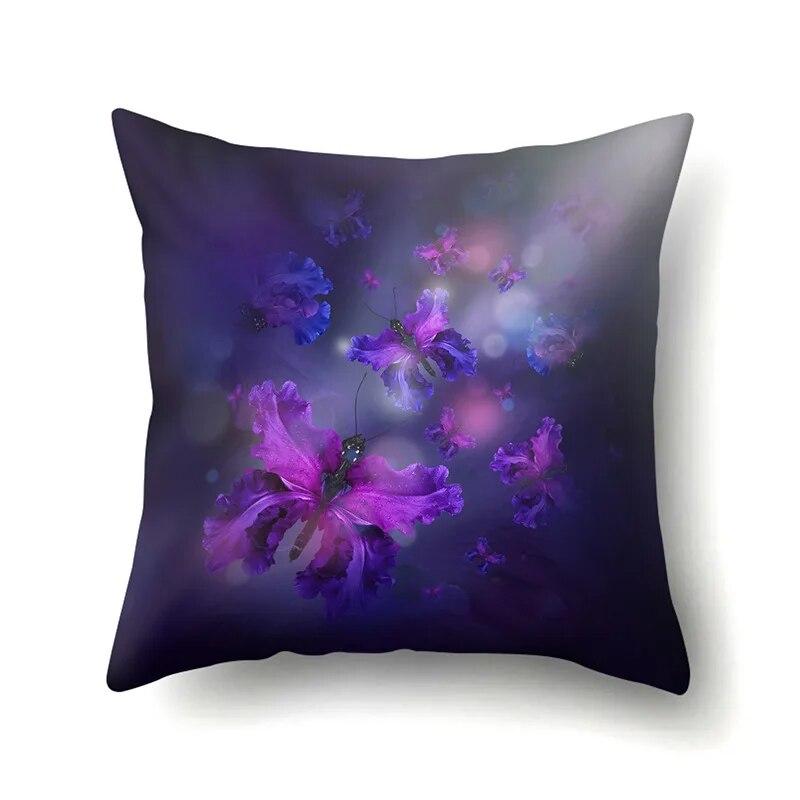 Geometric Butterfly Pattern Pillowcase Waist  Living Room Bedroom Sofa