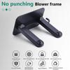 Self Adhesive Wall Mounted Hairdryer Holder Storage Rack Bathroom Organizer Hair Dryer Stand
