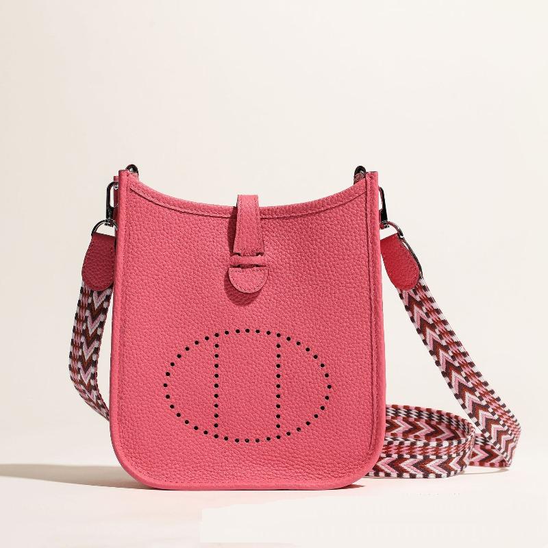 

Новая высококачественная кожаная сумка-ведро Evelyn Mini TOGO, одно плечевая женская сумка через плечо из коровьей кожи 30x9x32cm