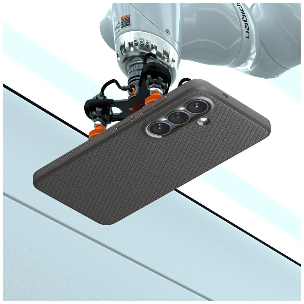 Spigen Liquid Air case for Samsung Galaxy S26 marble gray