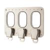 Key Rack for Wall with Metal Aviation Style Detail, Entryway Storage Holder for Hallway, Office, and Home Access