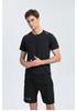 2024 Men's Quick-Dry Breathable Running T-Shirt - Round Neck, Short-Sleeved Fitness Top
