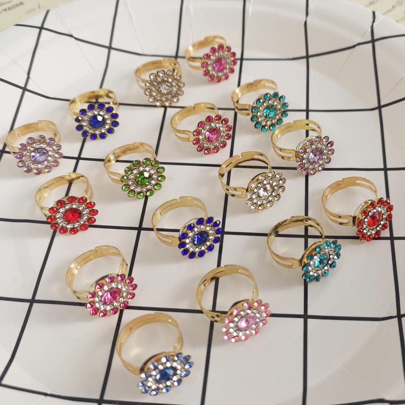 10 buc/ Inel vintage Inel pentru copii Fashion Charm Inele pentru degete Bijuterii Cadouri