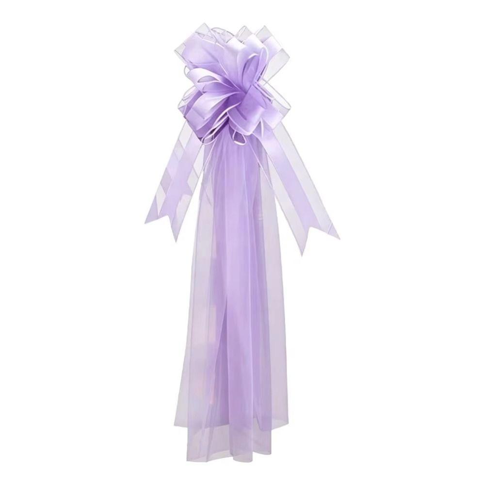 White Wedding Bow Large White Wedding Bow Big Church Wedding Pew Bows Bridal Shower
