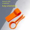 A20F-Efficient 6Pcs Wire Separator And Straightening Tool For CAT7/CAT5/CAT6 Networking Cables
