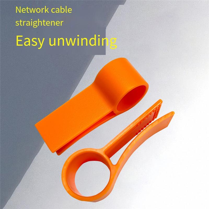 A20F-Efficient 6Pcs Wire Separator And Straightening Tool For CAT7/CAT5/CAT6 Networking Cables