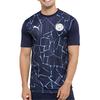 Puma Manchester City Football Club Short Sleeve T-Shirt Men Tops Blue 758030-07