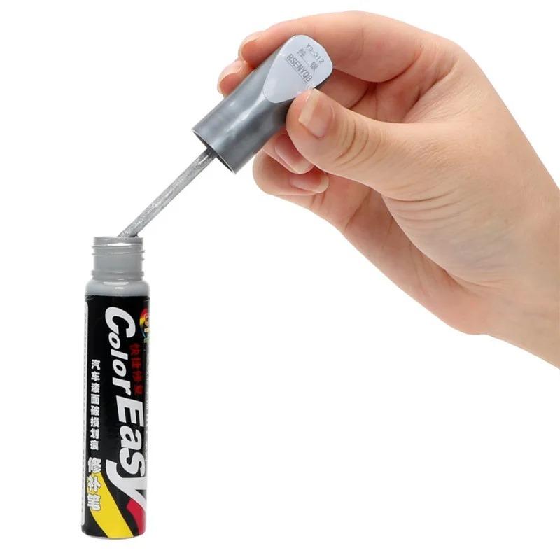 Car Paint Scratches Repair Pen Brush Waterproof Paint Marker Pen Car Tyre Tread Care Automotive Maintain Black White Red Silver