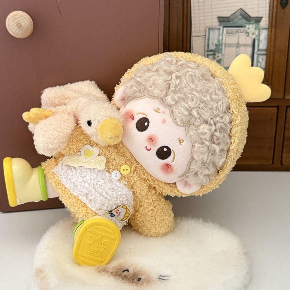 Multiple Styles Doll Clothes Hand-made Plush Doll Clothes Plush Doll Dressing  20cm Cotton Doll