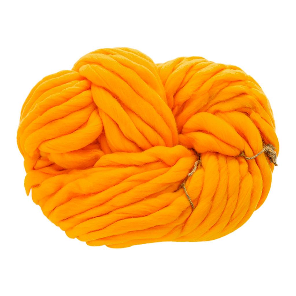 Chunky Soft Wool Yarn Scarf Knit Thickness Warm Hat Household Supplies