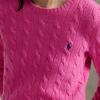 Polo Ralph Lauren Solid Color Crew Neck Long Sleeve Sweater Women sweater WMPOSWENC021307650