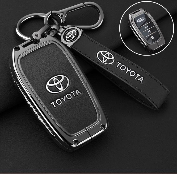 Car Key Cover Car Key Protector Shell Accessories For Toyota Corolla Prius Camry CHR C-HR RAV4 Altis Land Cruiser Prado
