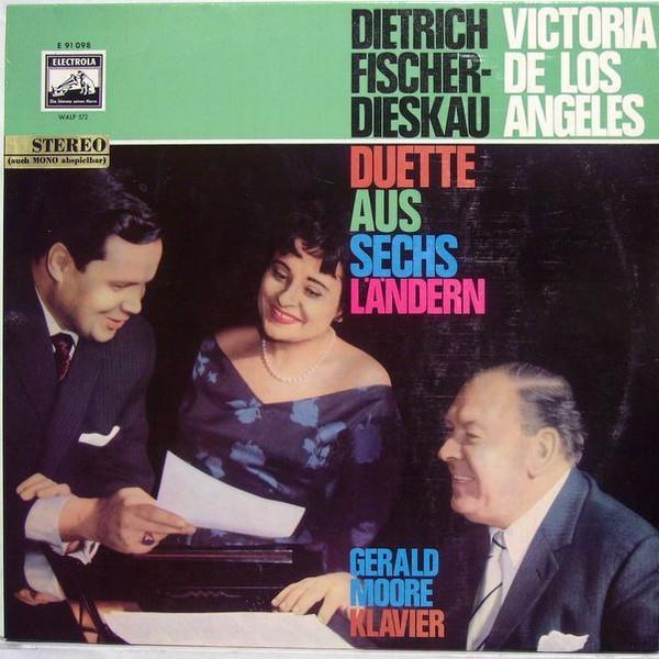

LP Record DIETRICH FISCHERDIESKAU VICTORIA Duette Aus Sechs Lndern STE91098 Electrola Germany Classical Used