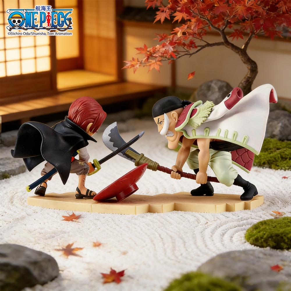 1pc Officially One Piece Whitebeard vs Shanks Battle Figure - Collectible Decorative Ornament, Gift for Birthdays & Holidays.