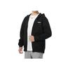 Adidas Sportswear Men's Black Hooded Knit Cardigan Jacket JF3324